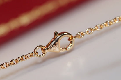 [Select]LOVE NECKLACE PINK GOLD AND SILVER