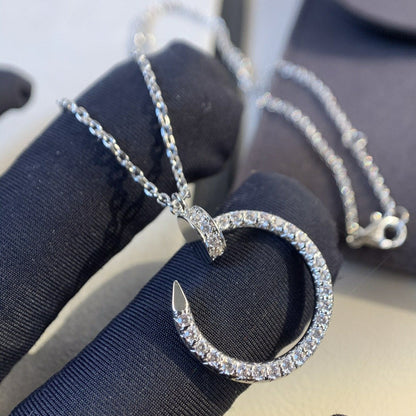 [Select]JUSTE NECKLACE SILVER DIAMONDS