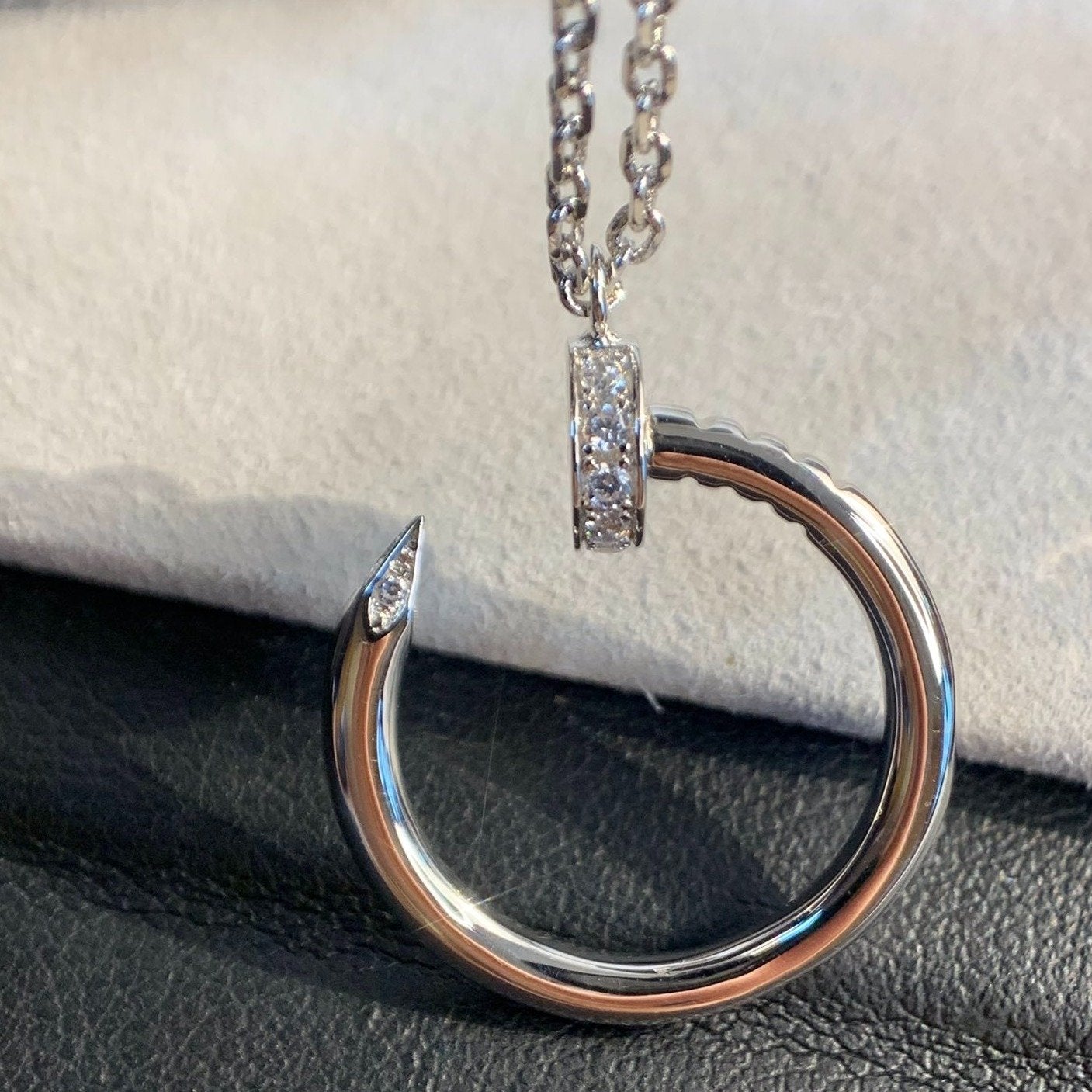[Select]JUSTE NECKLACE SILVER