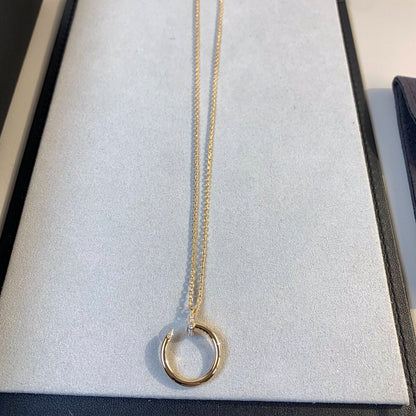 [Select]JUSTE NECKLACE PINK GOLD