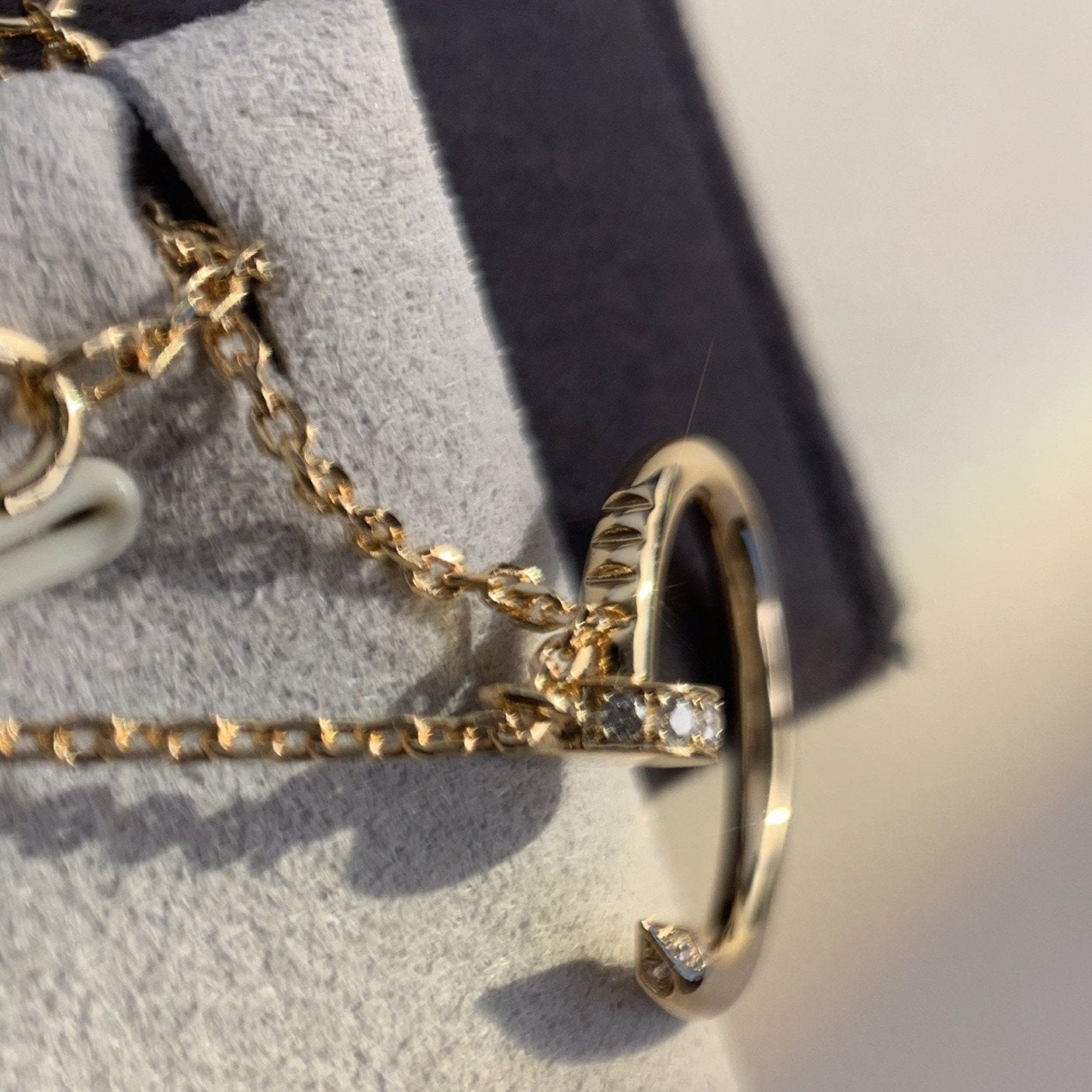 [Select]JUSTE NECKLACE PINK GOLD