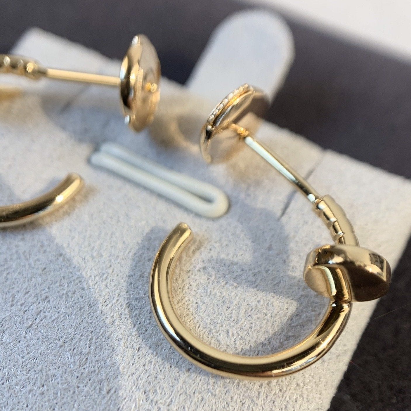 [Select]JUSTE EARRINGS PINK GOLD