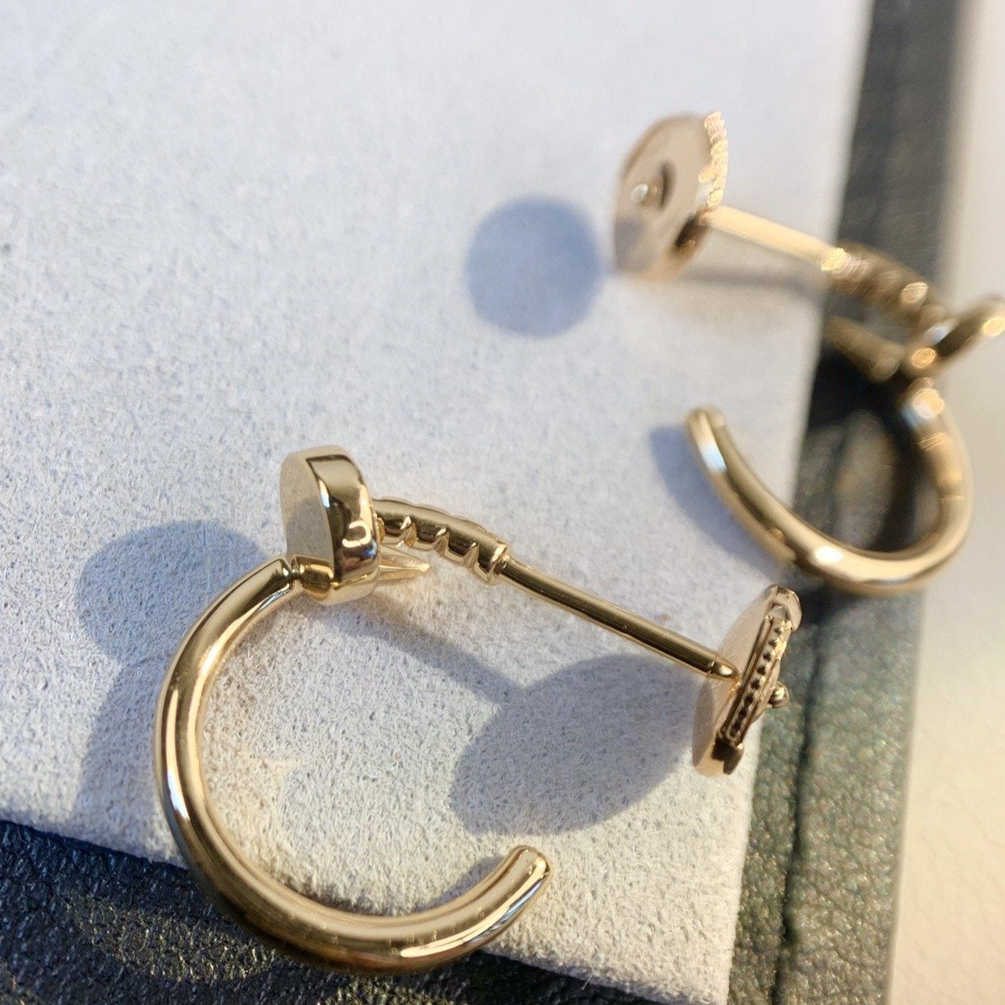 [Select]JUSTE EARRINGS PINK GOLD
