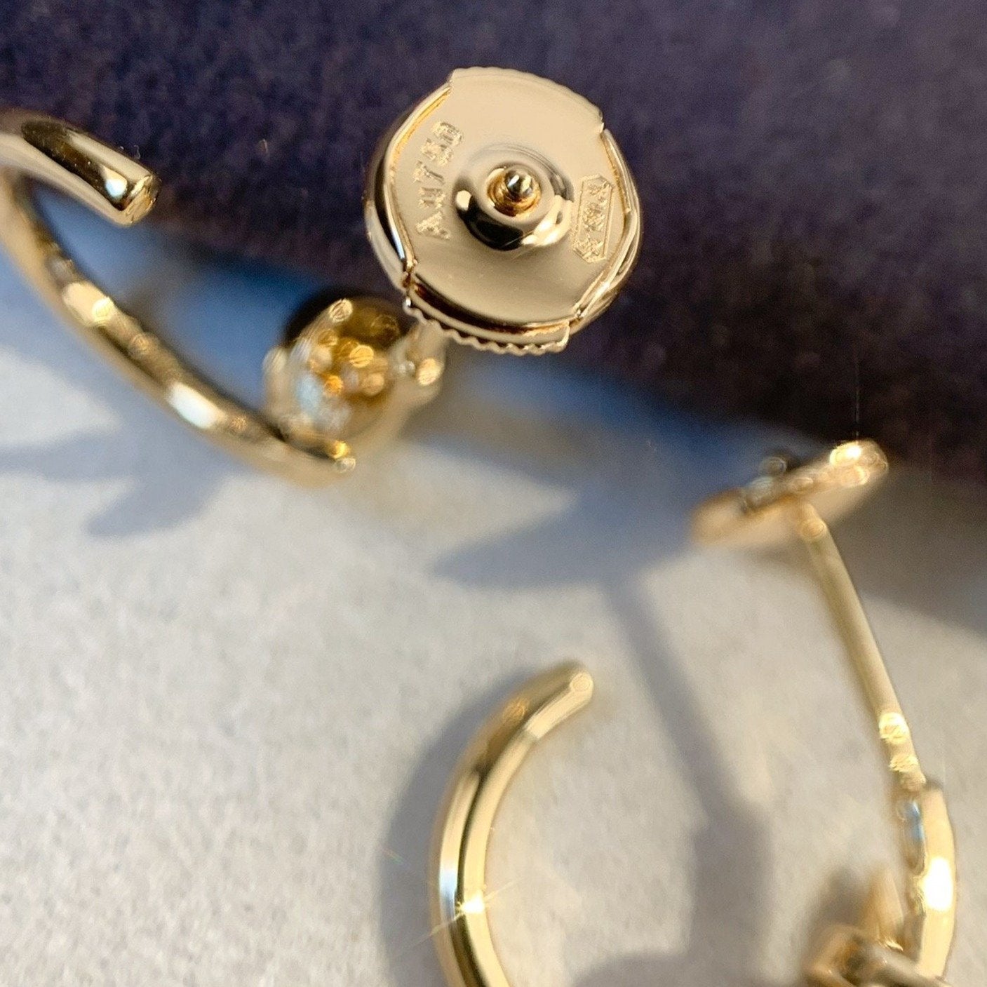 [Select]JUSTE EARRINGS PINK GOLD