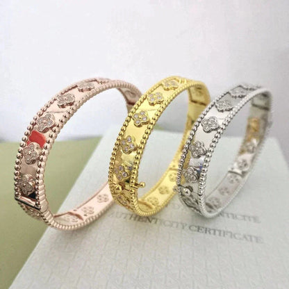 [Select]CLOVER BRACELET 8MM DIAMONDS