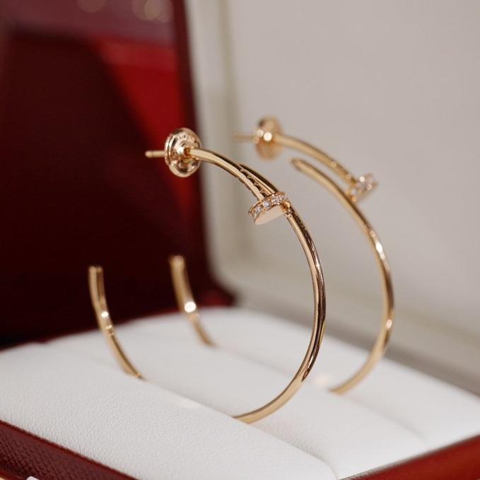 [Select]JUSTE EARRINGS DIAMONDS 1.8MM