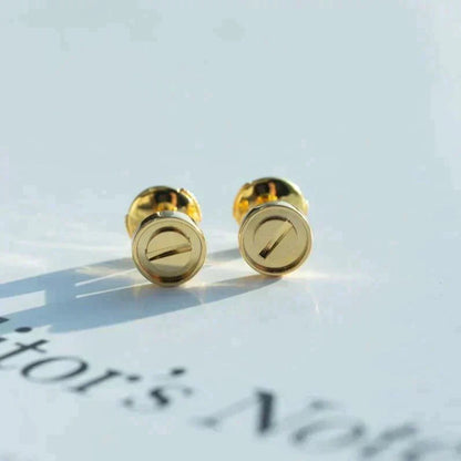[Select]LOVE EARRINGS GOLD 10MM