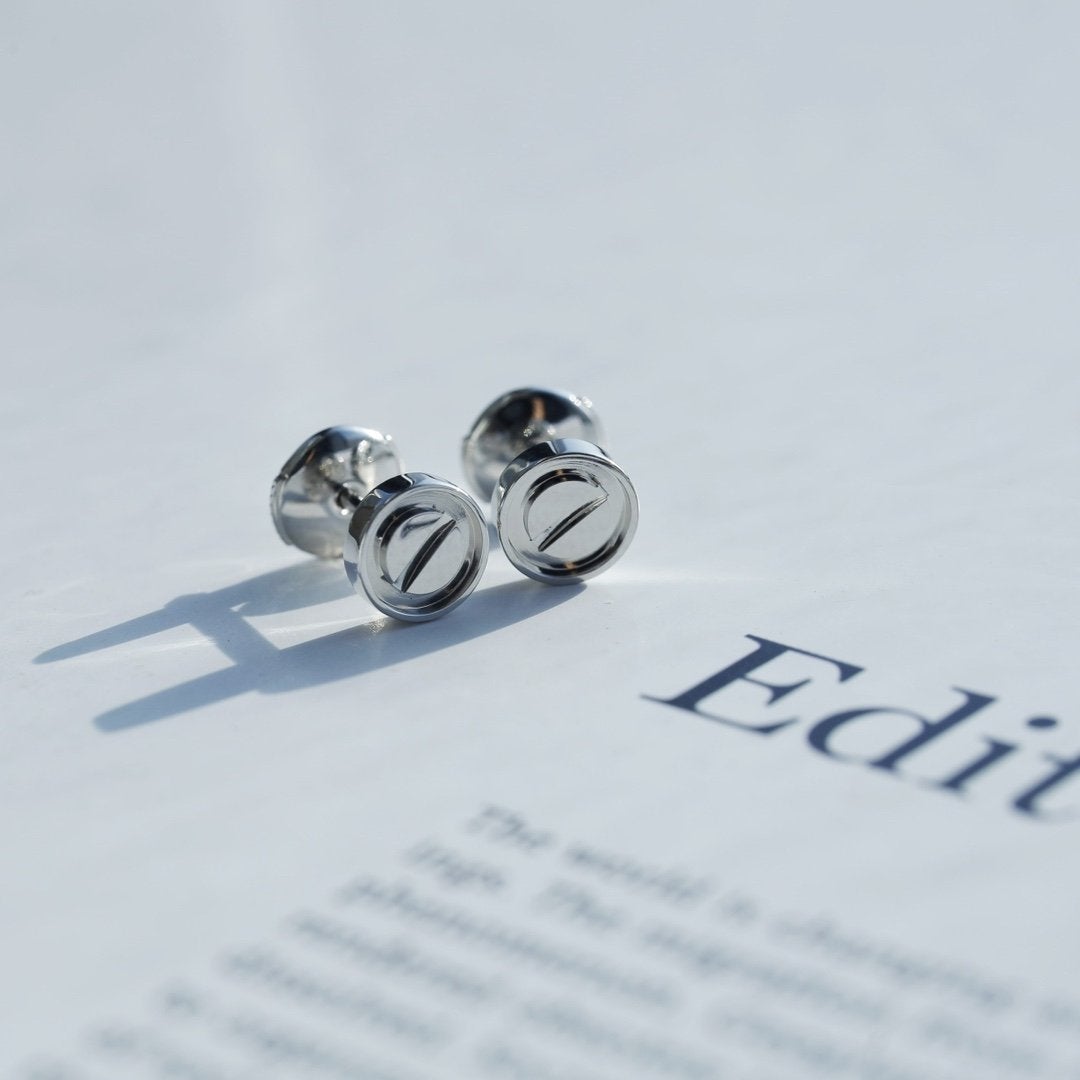[Select]LOVE EARRINGS SILVER 10MM
