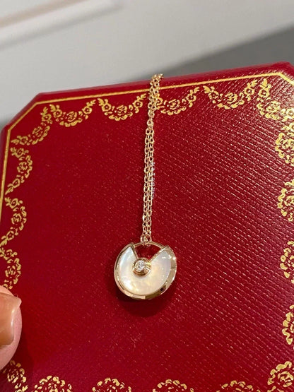 [Select]AMULETTE Select GOLD MOP NECKLACE