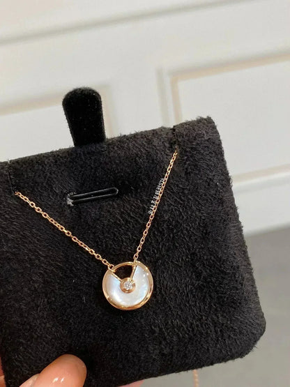 [Select]AMULETTE Select GOLD MOP NECKLACE