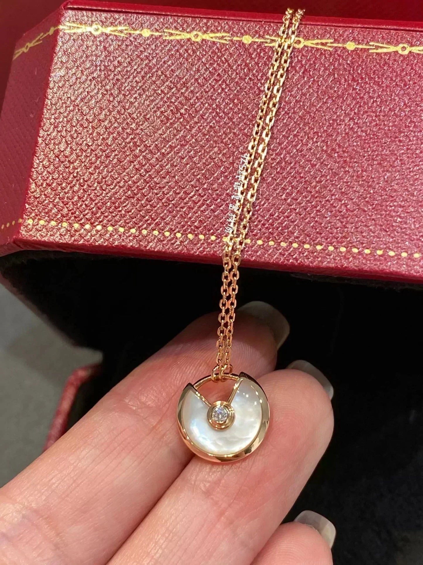 [Select]AMULETTE Select GOLD MOP NECKLACE