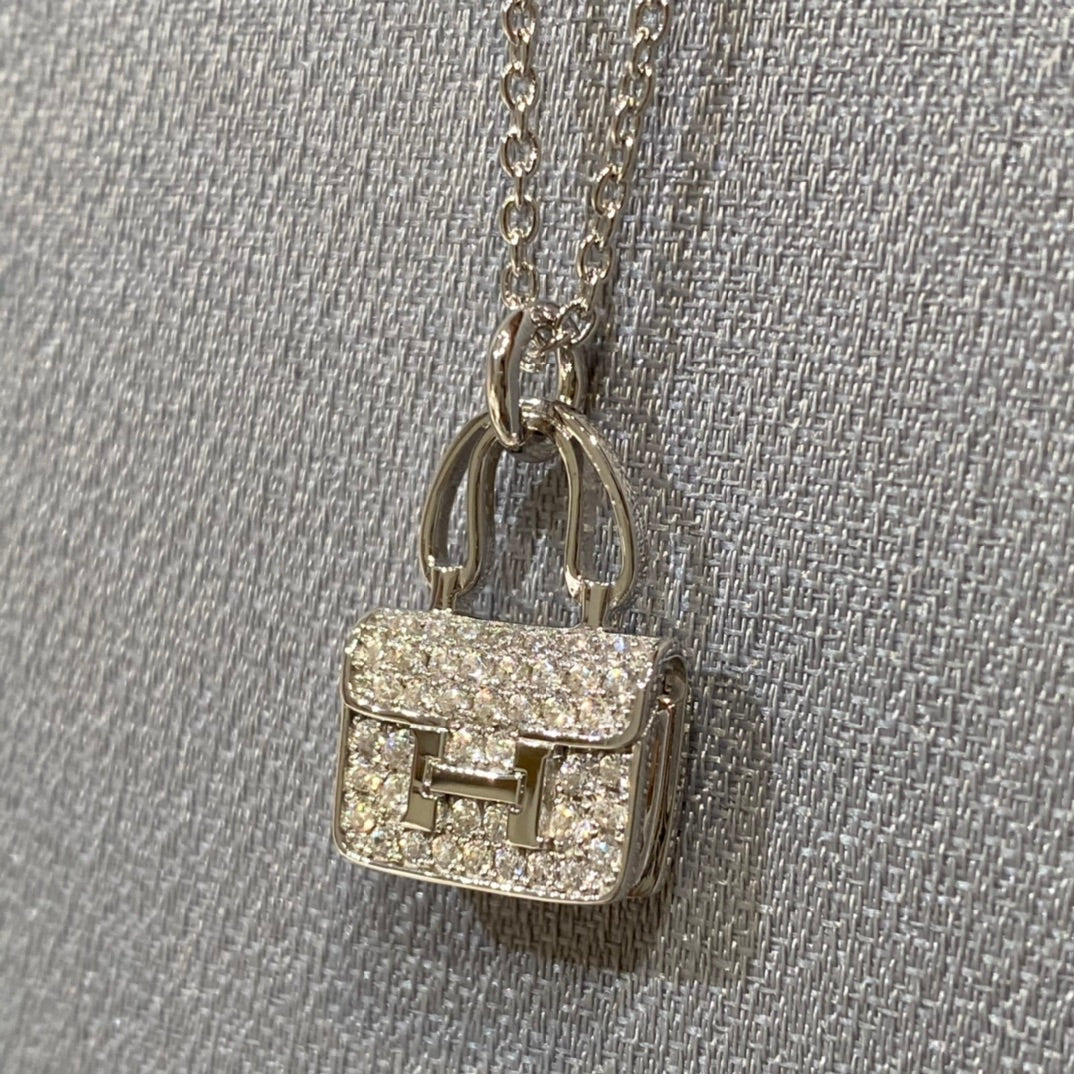 [Select]CONSTANCE PEDANT DIAMOND NECKLACE