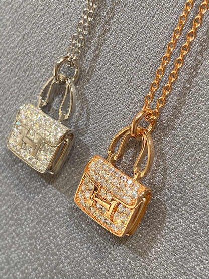 [Select]CONSTANCE PEDANT DIAMOND NECKLACE