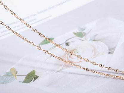 [Select]ECHAPPEE NECKLACE PINK GOLD