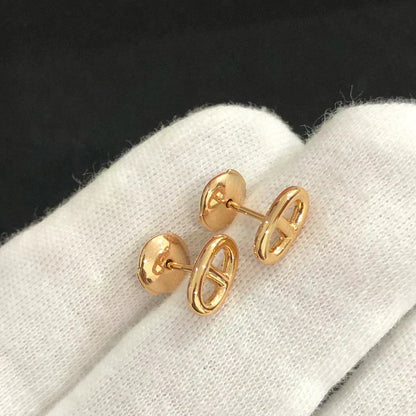 [Select]CHAINE SMALL EARRINGS GOLD AND SILVER