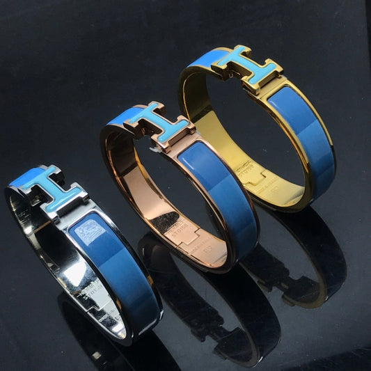 [Select]H BRACELET BLUE RAINBOW CERAMIC