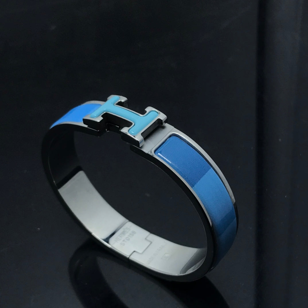 [Select]H BRACELET BLUE RAINBOW CERAMIC