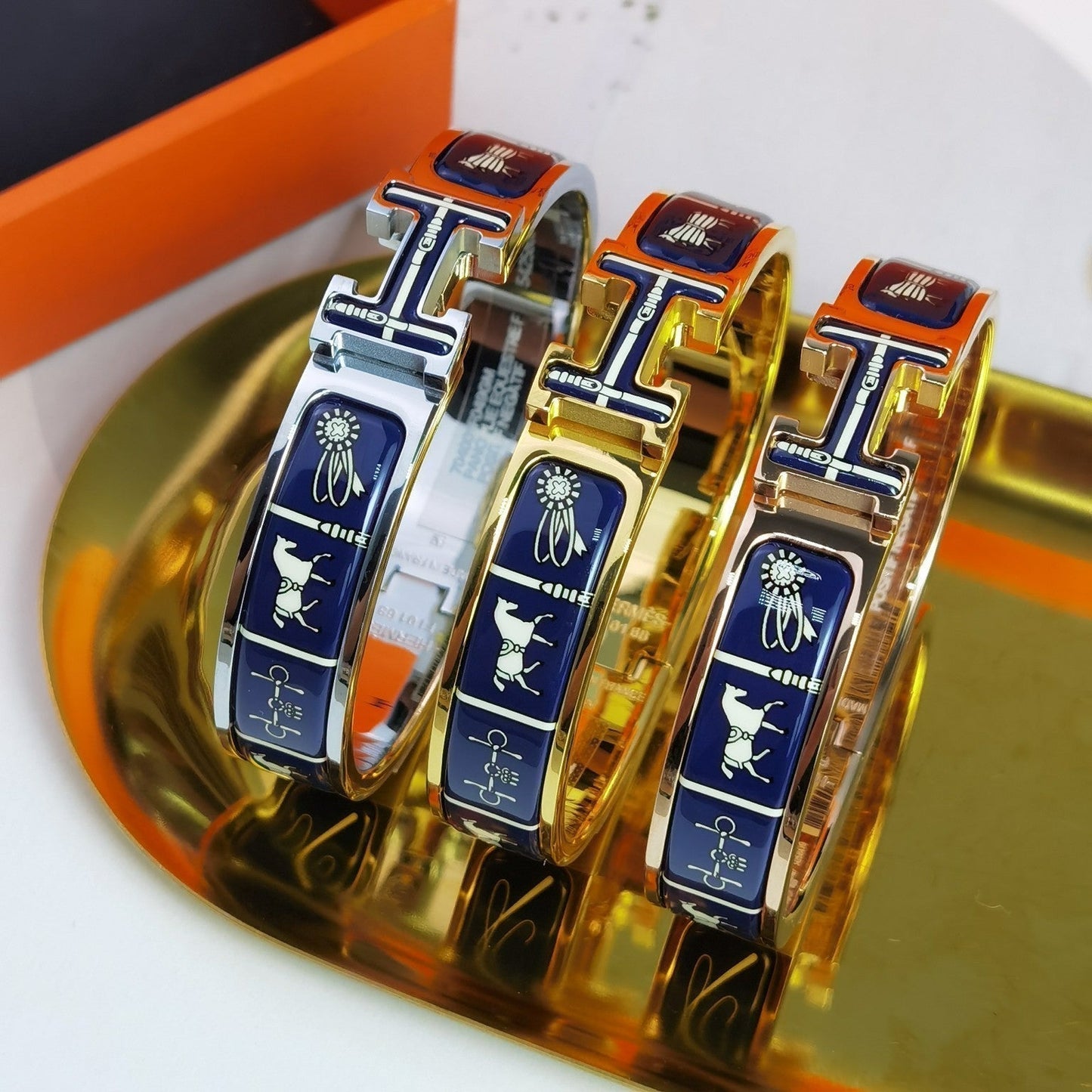 [Select]H COUVERTURES DARK BLUE BRACELET