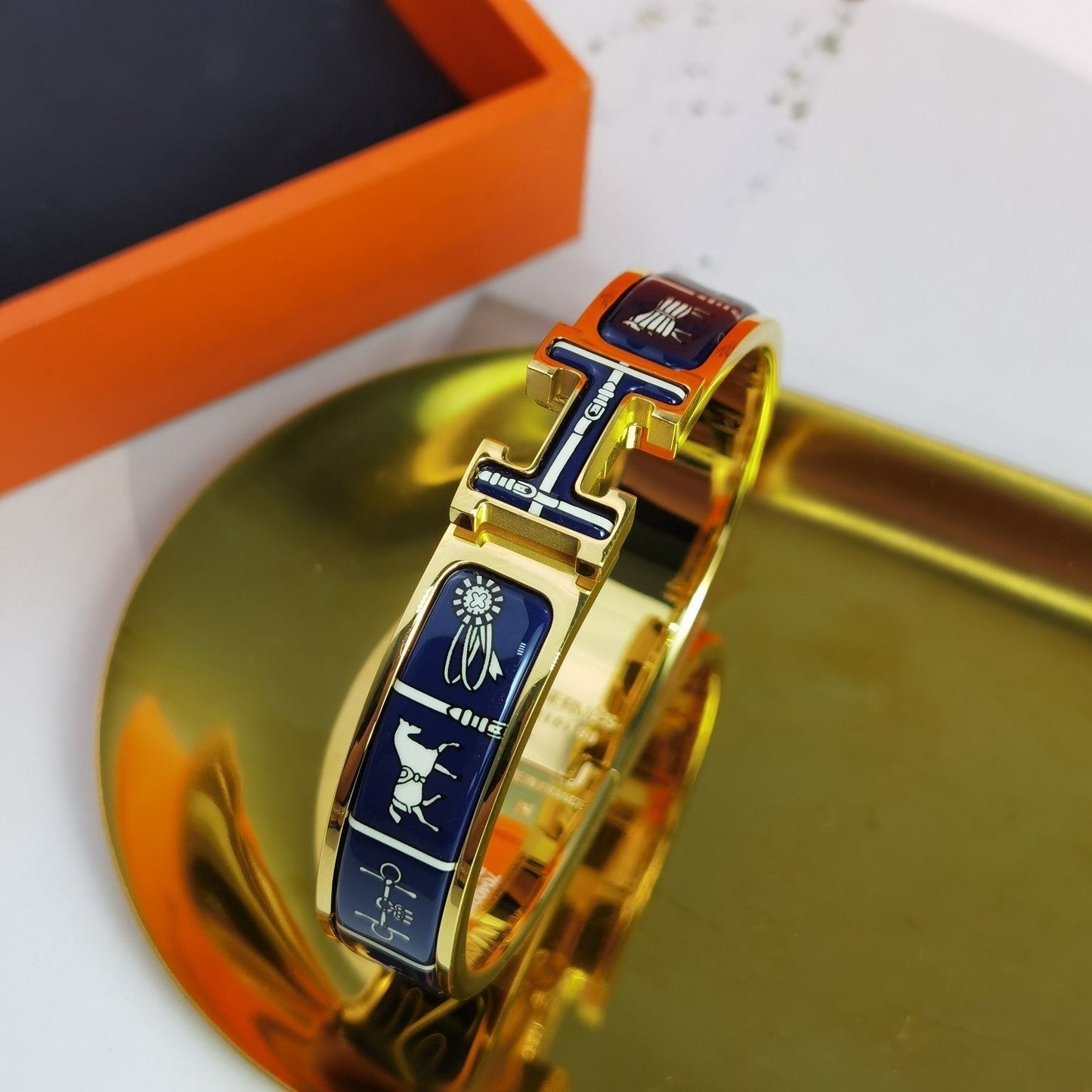 [Select]H COUVERTURES DARK BLUE BRACELET