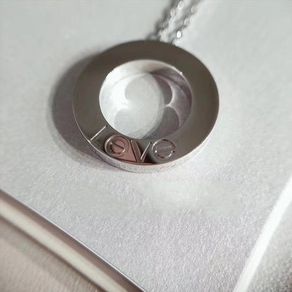 [Select]LOVE NECKLACE ADJUSTABLE SILVER
