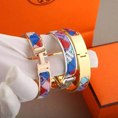 [Select]H BRACELET DOTTED BORDER 12MM