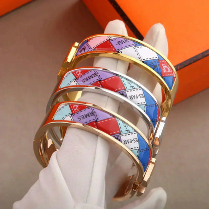 [Select]H BRACELET DOTTED BORDER 12MM