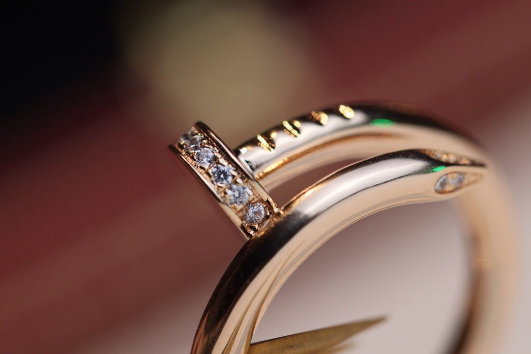 [Select]JUSTE RING 2.65MM PINK GOLD DIAMOND