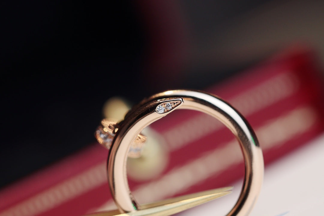 [Select]JUSTE RING 2.65MM PINK GOLD DIAMOND
