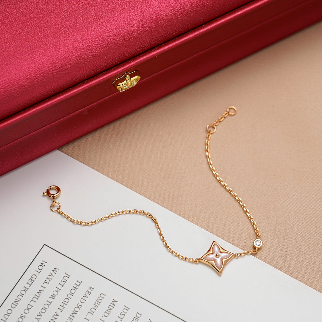 [Select]STAR 1 DIAMOND PINK GOLD BRACELET