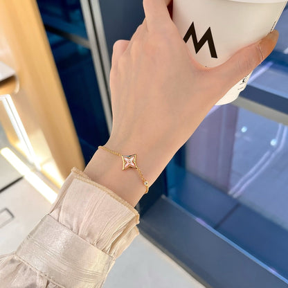 [Select]STAR 1 DIAMOND PINK GOLD BRACELET