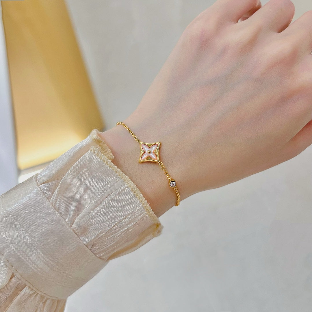 [Select]STAR 1 DIAMOND PINK GOLD BRACELET