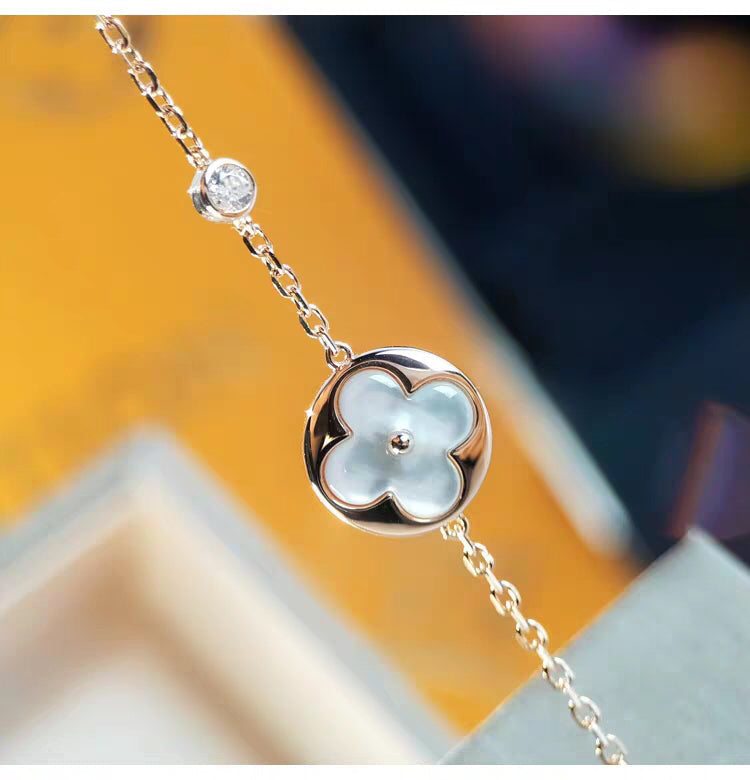 [Select]SUN MOP GOLD 1 DIAMOND NECKLACE