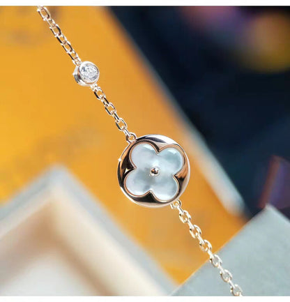 [Select]SUN MOP GOLD 1 DIAMOND NECKLACE