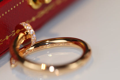 [Select]JUSTE RING 2.65MM GOLD DIAMOND
