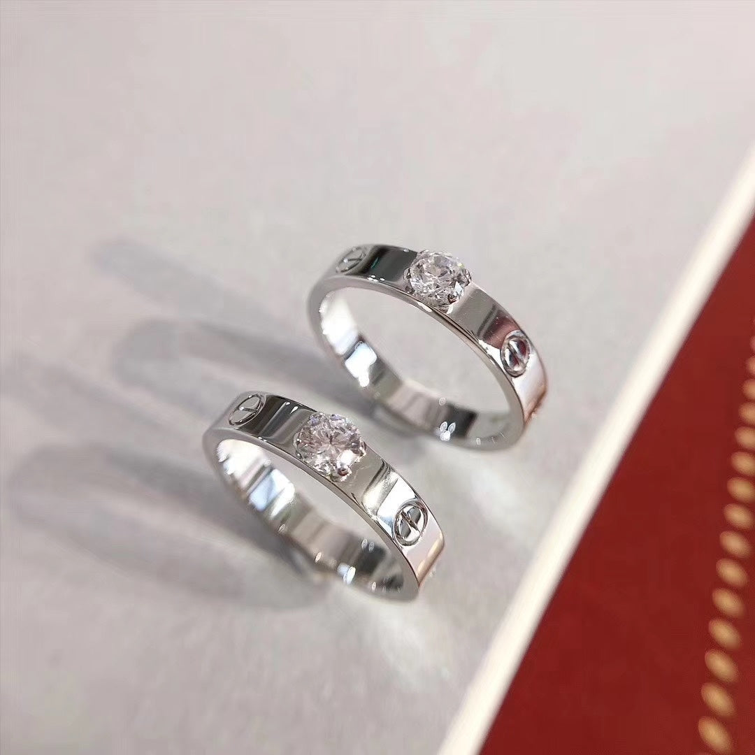 [Select]LOVE RING 3.6MM 1 BIG DIAMOND