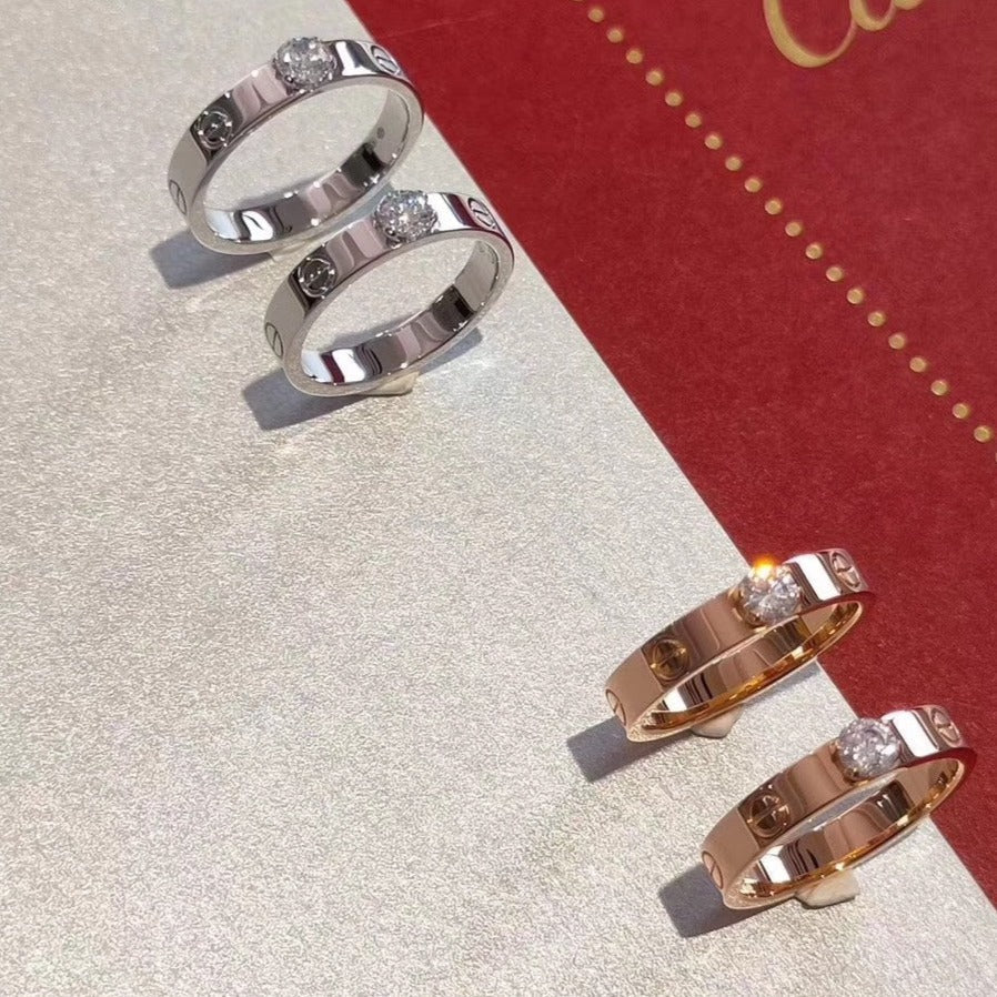[Select]LOVE RING 3.6MM 1 BIG DIAMOND
