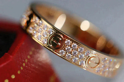 [Select]LOVE RING 3.6MM DIAMOND PAVED
