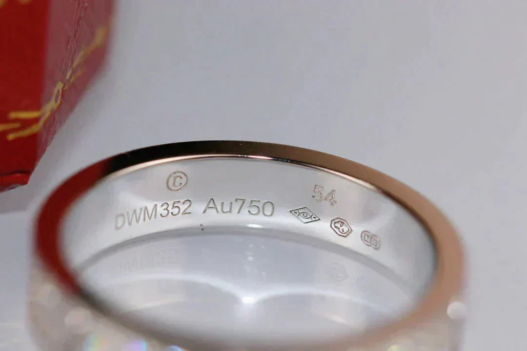 [Select]LOVE RING 3.6MM DIAMOND PAVED