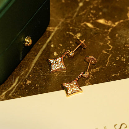 [Select]STAR DIAMONDS EARRINGS GOLD