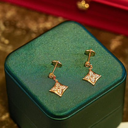 [Select]STAR DIAMONDS EARRINGS GOLD