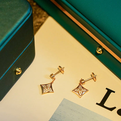 [Select]STAR DIAMONDS EARRINGS GOLD