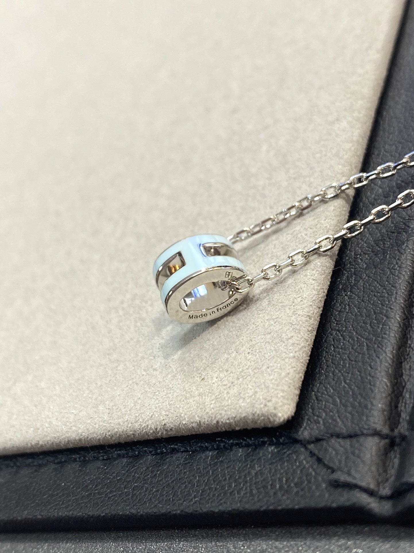 [Select]POP H LIGHT BLUE NECKLACE