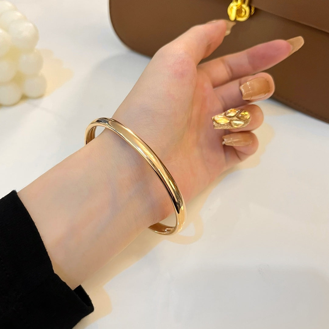 [Select]PANTHERE GOLD DIAMOND OPEN BRACELET