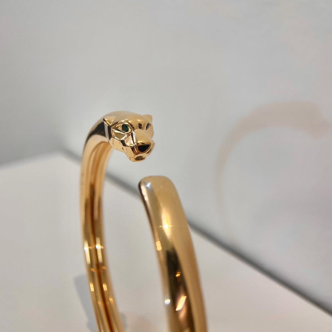 [Select]PANTHERE GOLD OPEN BRACELET