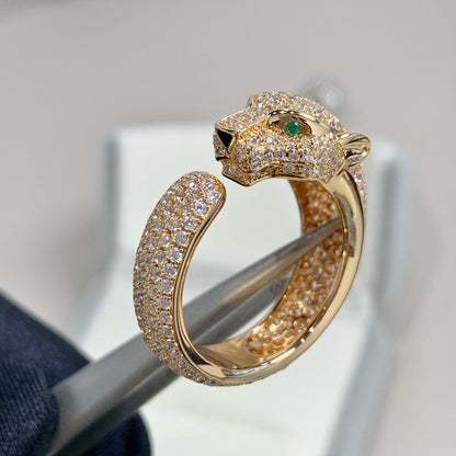 [Select]PANTHERE PINK GOLD DIAMOND RING