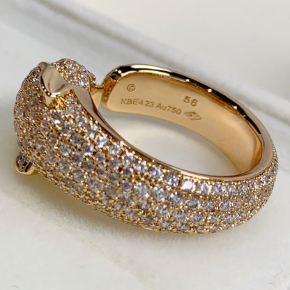 [Select]PANTHERE PINK GOLD DIAMOND RING