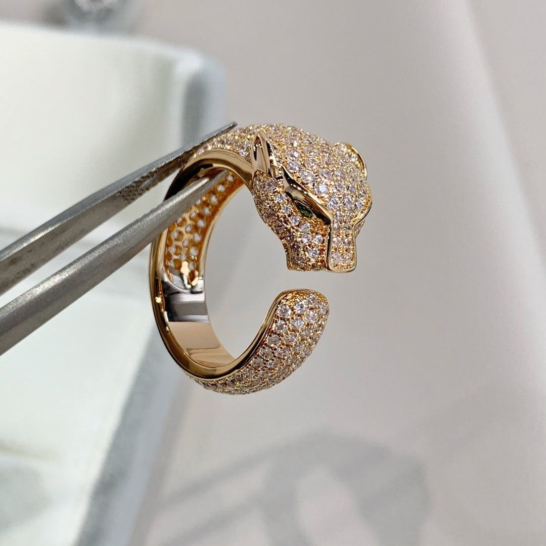 [Select]PANTHERE PINK GOLD DIAMOND RING