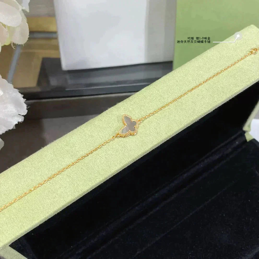[Select]BUTTERFLY DARK MOP BUTTERFLY BRACELET
