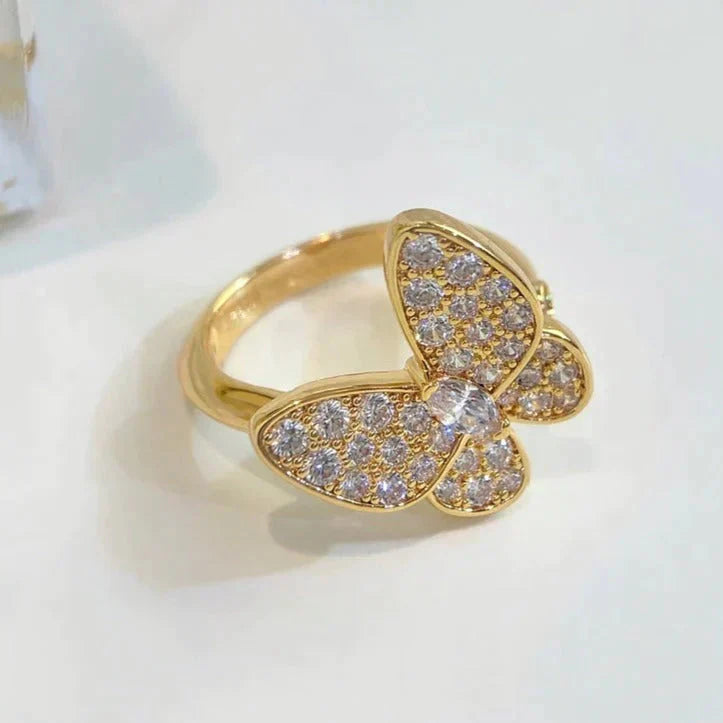[Select]BUTTERFLY DIAMOND RING