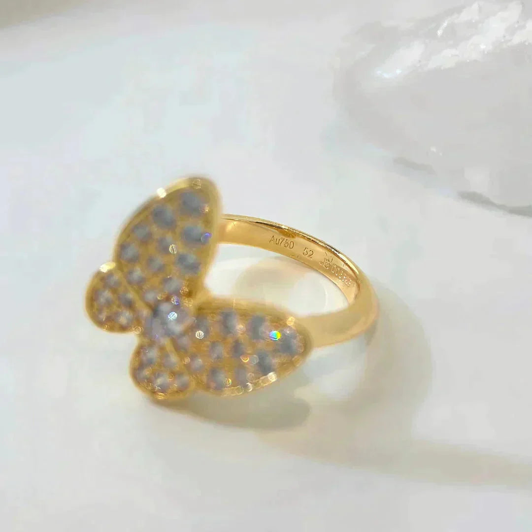 [Select]BUTTERFLY DIAMOND RING